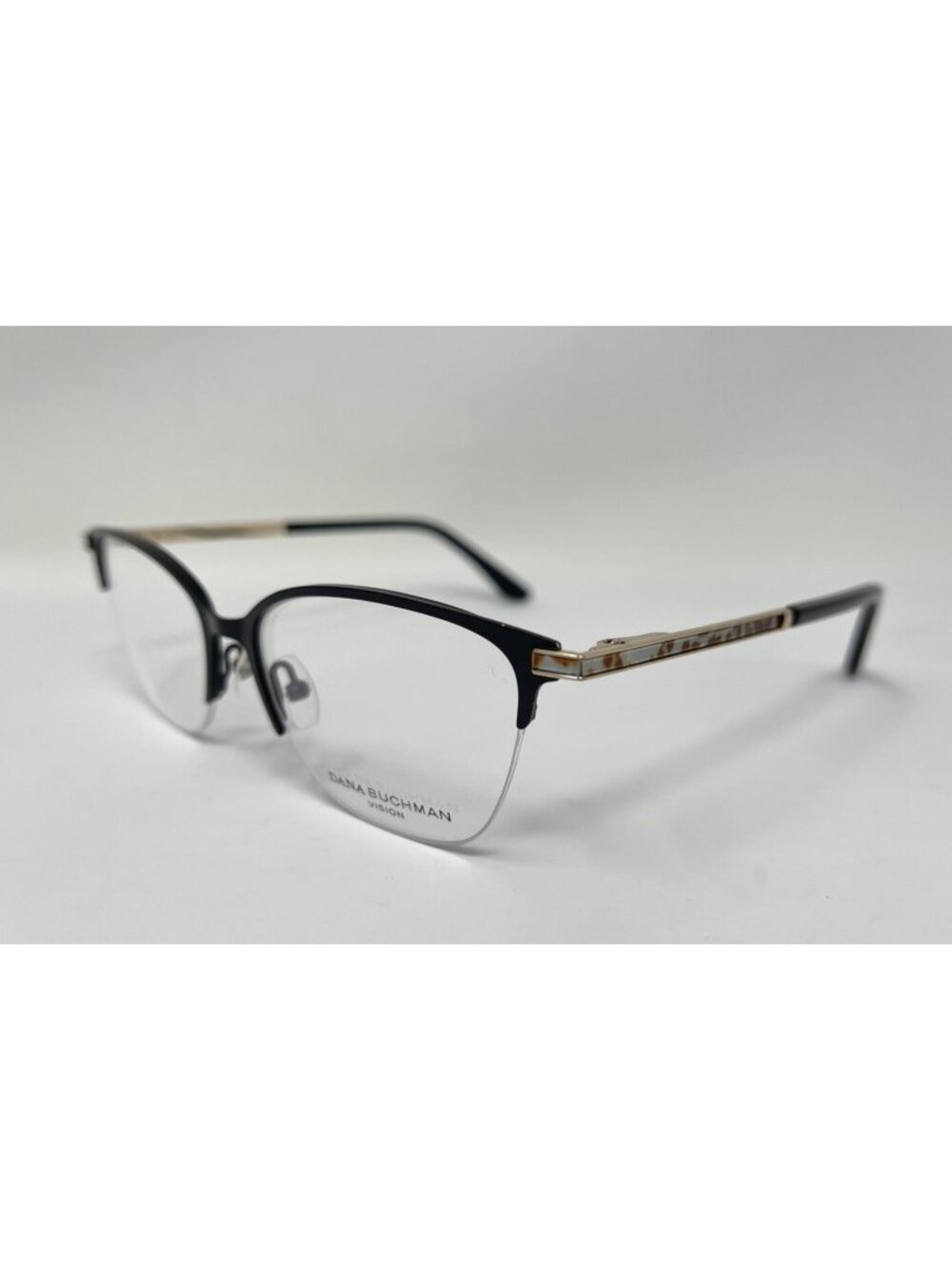 DANA BUCHMAN Eyeglasses Jordan Frames BK 52 [] 16 135 Demos Flex Hinges